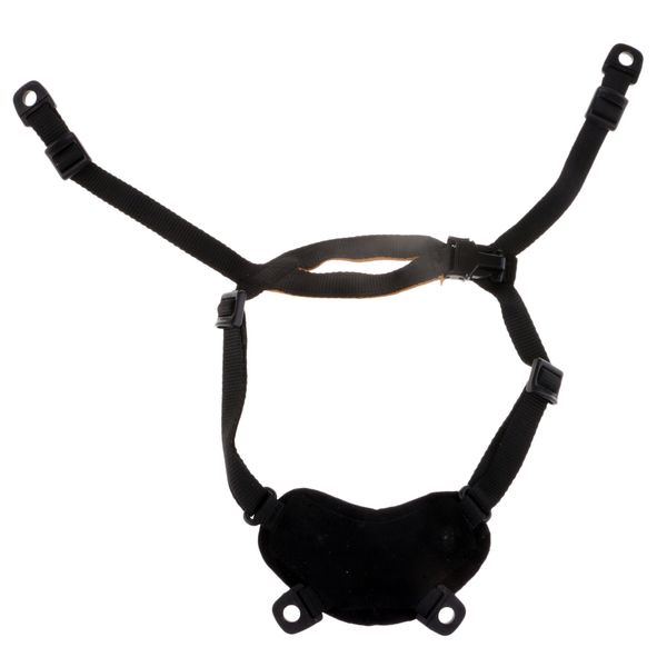 

footful безопасность chin guard ремень mich система шлет удерживание для охоты шлет аксессуары 12x7cm волейбольных шорт, Black;white