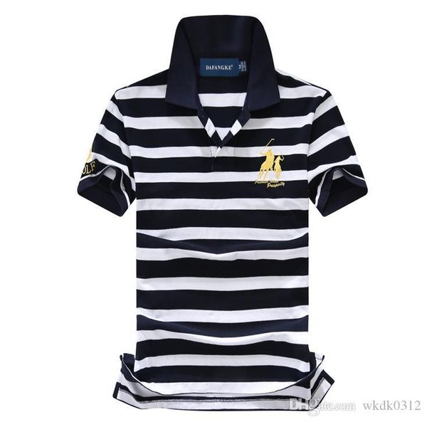 

polo men designer t shirt luxury business wild tshirtsummer mens clothing classic new style tshirts embroidery cotton short tee, White;black