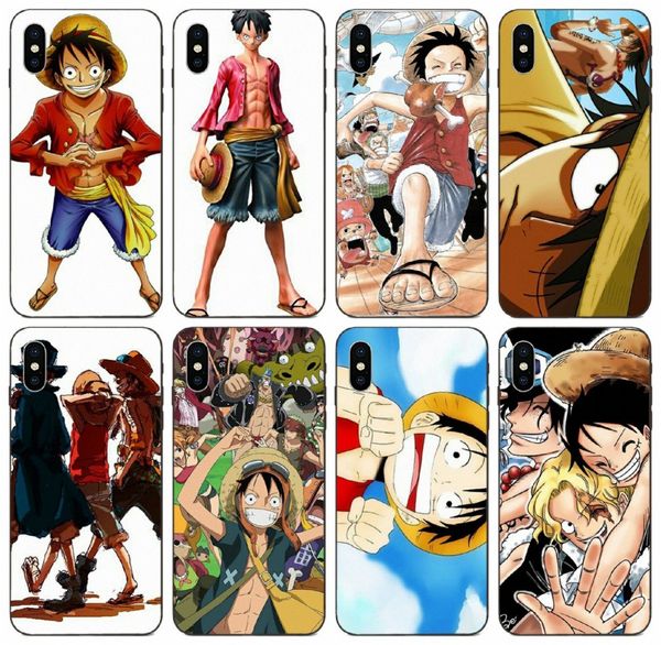 

tongtrade] one piece monkey d luffy coque sabo ace mirror asl case for apple iphone 11 pro x xs max 8s 7s 6 5 huawei p30 sony xperia x case