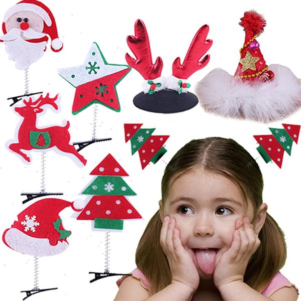 

christmas headbands headwear xmas party decor hair band clasp head hoop for children adults ctch-13