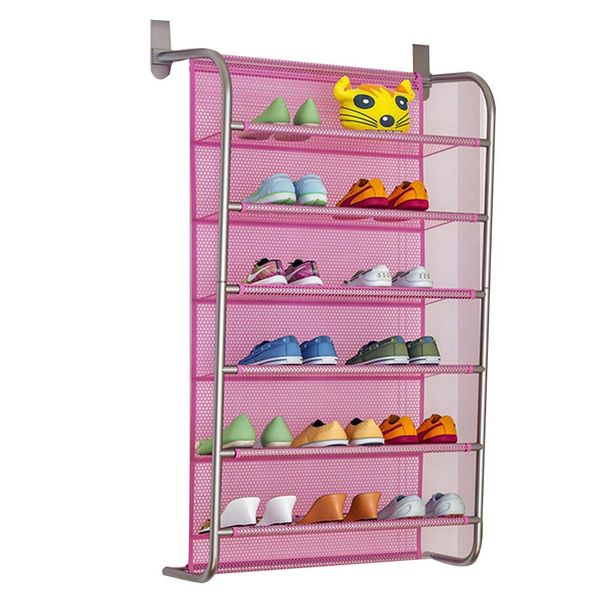 

over door hanging shoe rack shoes organizer wall mounted shoe hanging shelf multi-layer household uyt shop