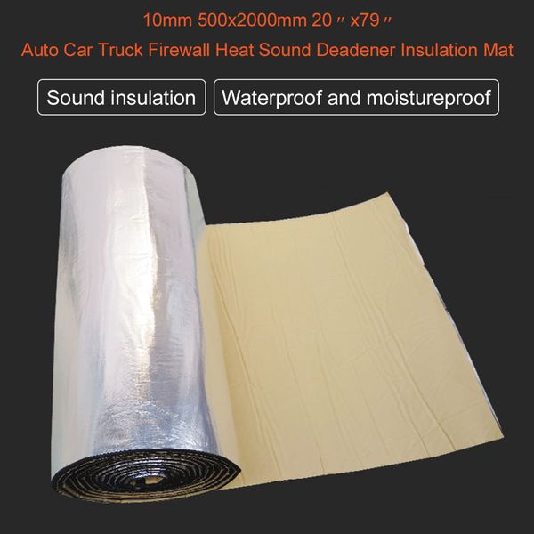 

auto car truck firewall heat sound deadener insulation mat three size available heat insulation scratch resistant soundproof