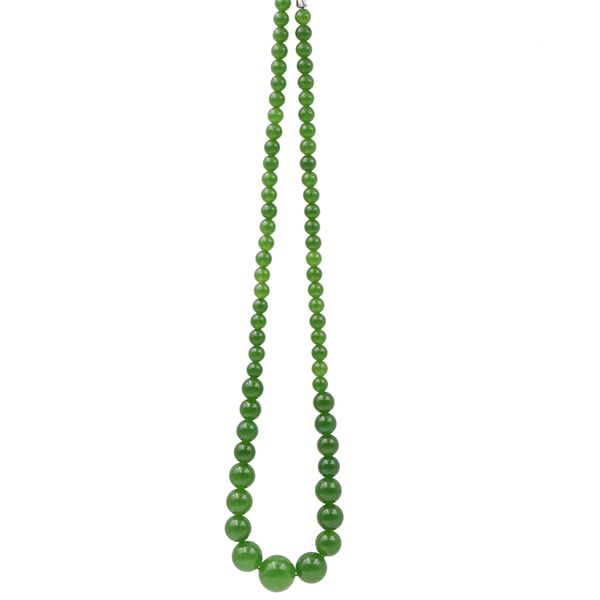 

new statement women charms necklace natural stone jades short chain necklaces for women chalcedony beads jewelry gifts 18" a999, Golden;silver