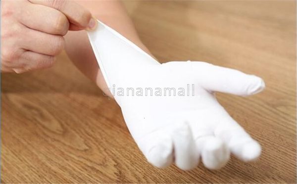 

transparent pcs 100pcs disposable pvc examination gloves new xs n3n5 qa