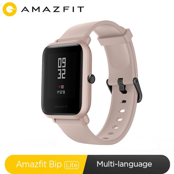 

Global Version Amazfit Бип Lite Смарт часы 45-дневный Срок службы батареи 3ATM Водонепроницаемос
