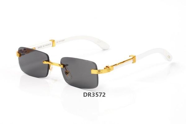 

sunglasses for men women 2021 famous attitude sport rimless wood sun glasses rimless frame frame sunglasses lunettes gafasdr3572, Black