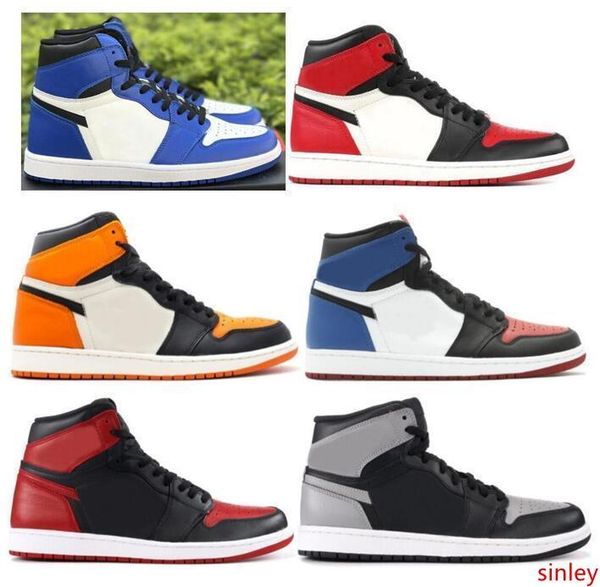

2019 новый 1 high og игры royal banned shadow бред toe баскетбол обувь мужчины 1s разрушенные backboard серебряная медаль кроссовки высокое