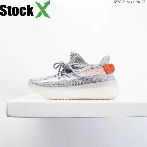 

дети desiger kanye west tail light шлак светоотражающая desert sage кроссовки кроссовки магазин с коробкой размер eur 36-46 # 718