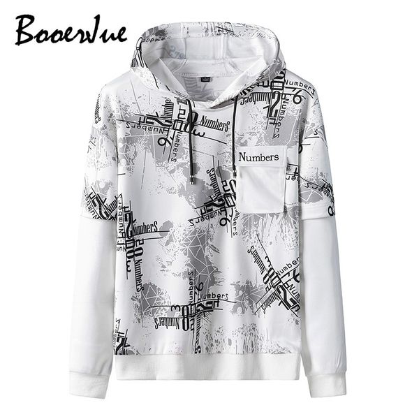 

hoodie men thick fleece camouflage sweatshirt style army green hip hop casual long-sleeved street hoodie, Black