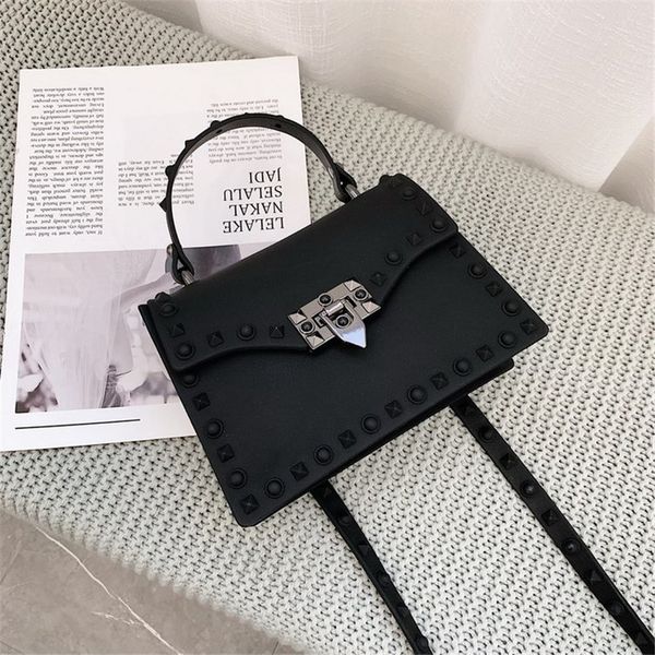 

Luxury HandbagDesigner Luxury Shoulder Bags Womens Cross Body Famous Designer Brand Rivet Female Matte Leather Shoulder Bag Ladies Fashion1