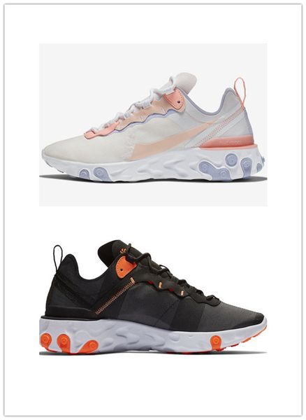 

2020 react element 87 55 men women running shoes white black bred royal tint tour green breathable sports sneaker