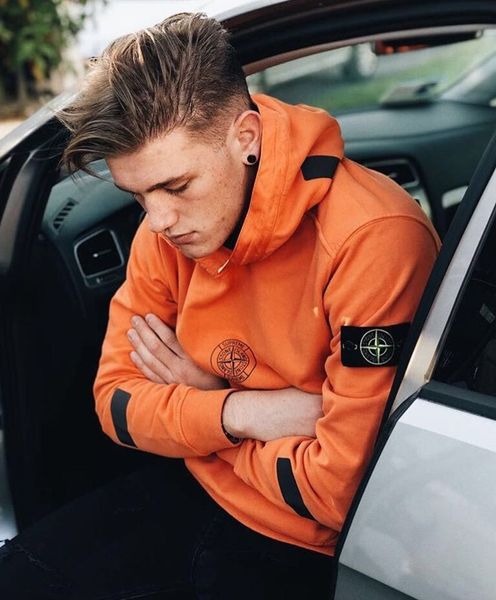 

Mo t new rench coat men jacket couple hit color top nice ykk zipper acce hooded windbreaker for men jacket top coat, Blue;gray