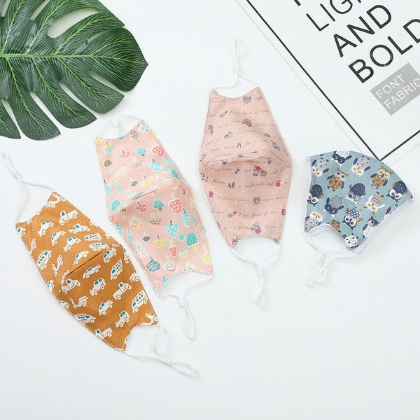 

dhl animated movies face mask for kids cubrebocas para ninos tapaboca cotton ice silk summer cartoon masque tissu enfant