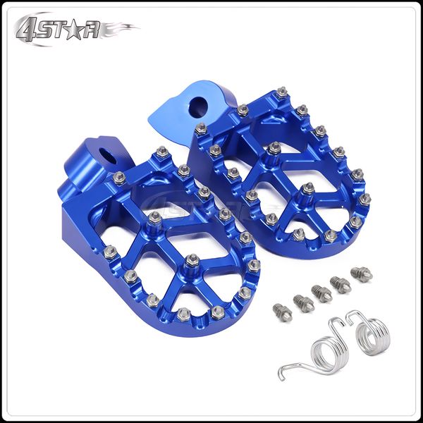 

motorcycle cnc foot pegs footpeg pedals rests for yamaha yz85 yz125 yz250 yz250f yz450f wr250f wr450f yz125x yz250x yz250fx