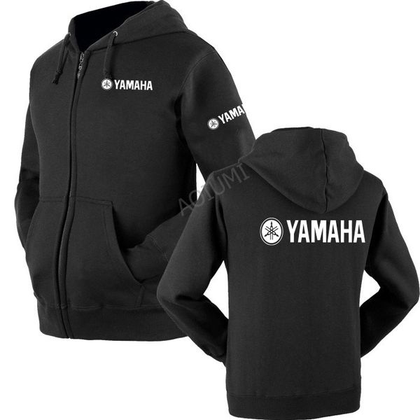 

men fashion tracksuit male yamaha sweatshirt hoody mens hoodie jacket cardigan zipper 7 colors hoodies coats, Black