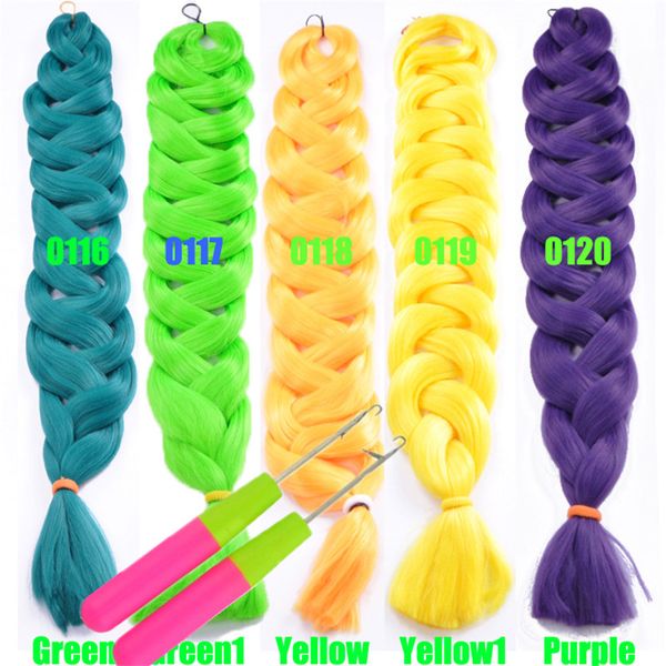 82inch xpression trança cabelo atacado cabelo sintético tecer jumbo trança lultra tranças a granel longo cheveux crochet extensão de cabelo 165g dhgate