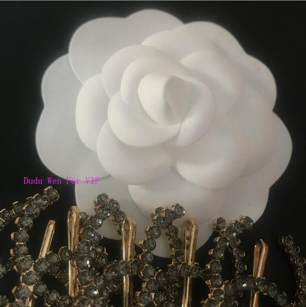 

2019 Fashion blingbling C sytel камень заколки для волос с блестящими rhinestonerose большой размер за