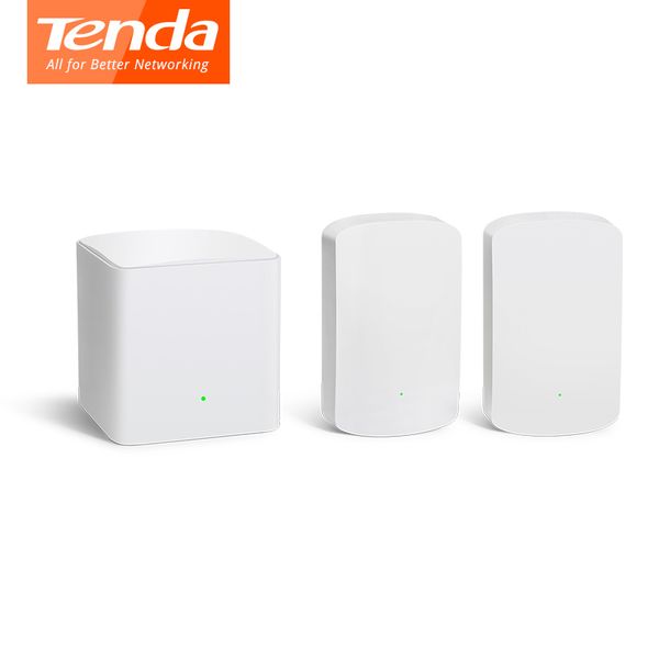 

tenda нова mw5 беспроводной wi-fi маршрутизатор ac1200 dual-band для whole home покрытие сетки wifi system bridge, app remote управление