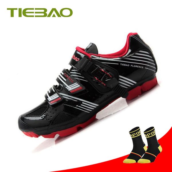

tiebao mountain bike shoes scarpe ciclismo strada riding mtb cycling shoes spinning mtb bicycle sapatilha ciclismo sneaker, Black