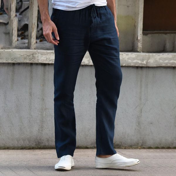 

men pantalones hombre pure color overalls casual streetwear sweatpants pocket sport work casual trousers men pantalon hombre, Black