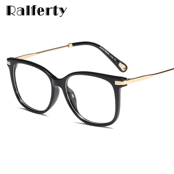 Montature per occhiali da donna all'ingrosso Montature per occhiali quadrati oversize per lenti ottiche per miopia personalizzate F95156