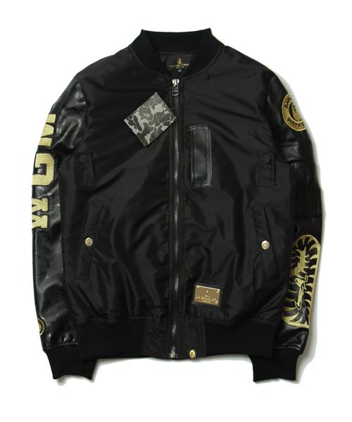 

aape brand men down jacket luxury brand designer coat wild breathable down jacket boutique tide winter warm coats, Black