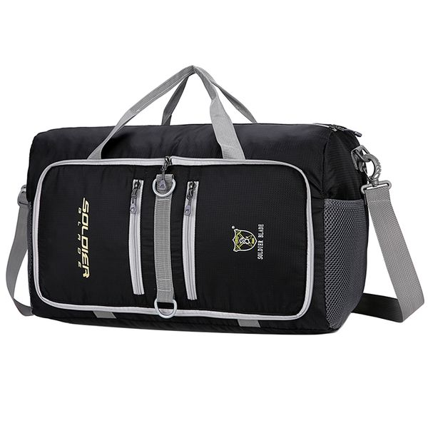 

travel shoulder bag waterproof nylon weekend bag for shopping camping schooling
