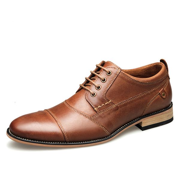 

new men's business dress leather shoes suede leather shoes casual england large size men's, Black