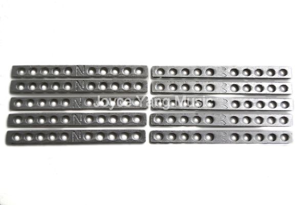 

10pcs niko electric guitar bridge humbucker pickup metal spacers n/b wholesales