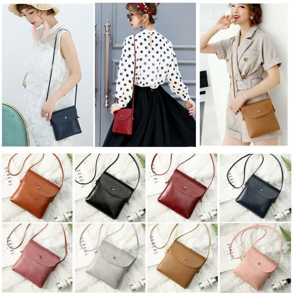 

womens handbags small leather crossbody bag purse vintage cell phone travel bag