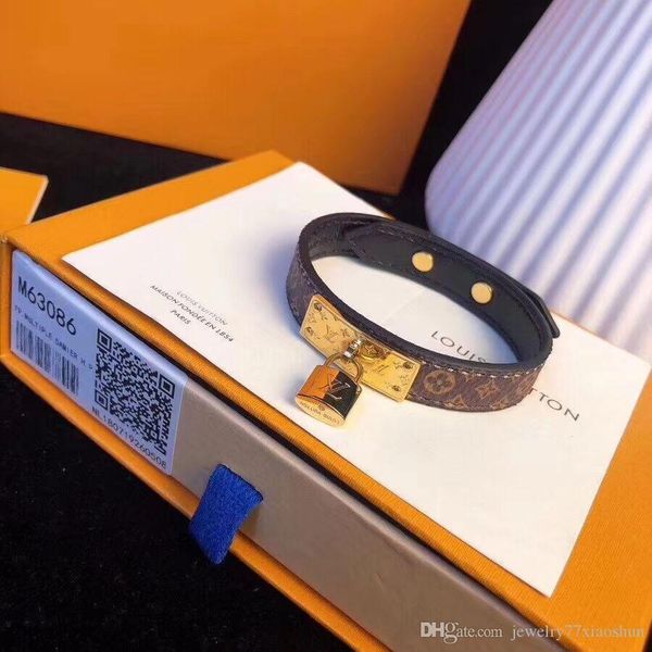 

brand design замок стиль браслеты мужская мода цветочный узор браслет титана стали из натуральной кожи партии ювелирных изделий браслета fre, Golden;silver