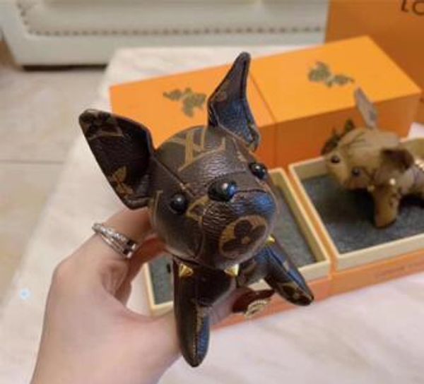 

2019 original brand de ign uper cute puppy keychain bag pendant car keychain decoration luggage bag part acce orie gift hipping
