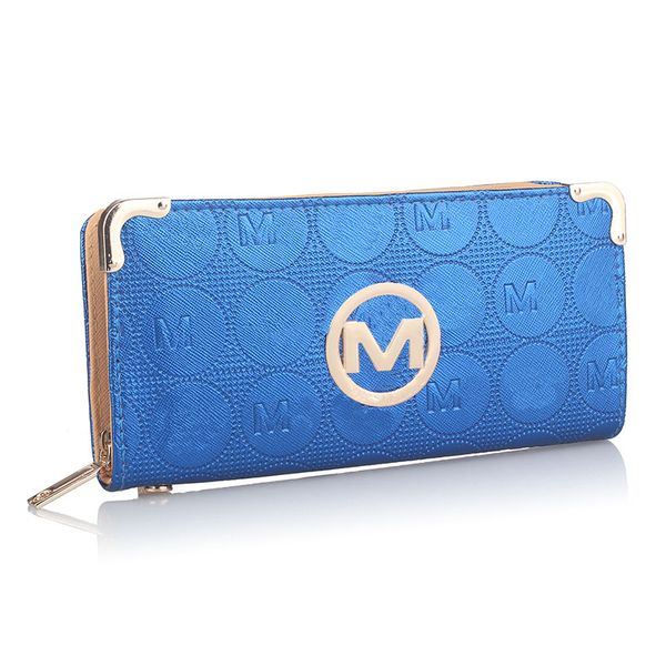 

pu leather luxury designer womens wallets zipper wallet handbags with card slot brand clutch money bag card holder pocket purse b61302