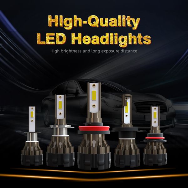 

led car led bulbs 9005/hb3/h10 9006/hb4 h1 h4/hb2/9003 h7 h8/h9/h11 car led kit replace bulbs lamp
