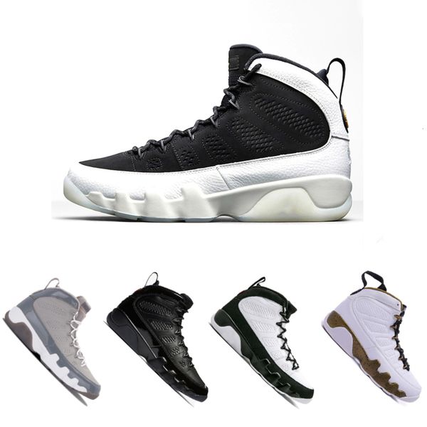 

new 9 9s men basketball shoes sports 2010 release bred lakers pe og space jam high black white high shoes sneaker 41-47