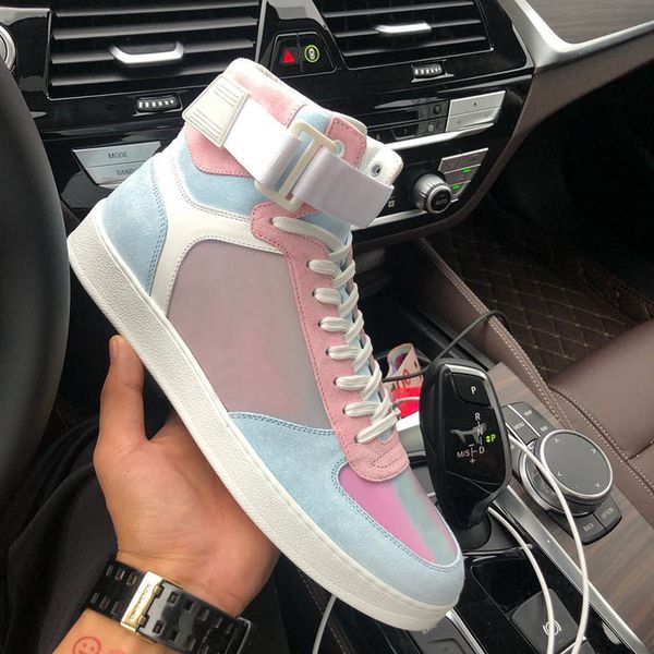 

new01 latest fashion women men shoes luxury designer shoes rivoli sneaker boot size 35-44 brand designer shoes, Black