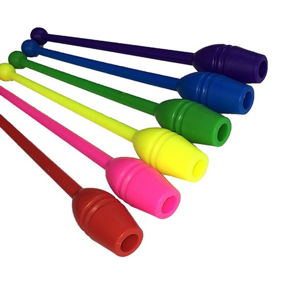 

1pcs children/rhythmic gymnastics rg sticks bars apparatus dancing ribbon perform competition tool