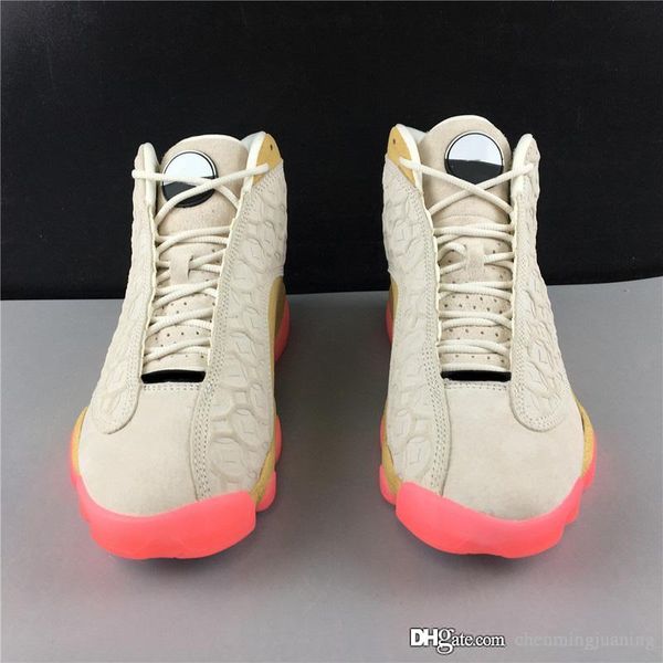 

2020 air аутентичные 13 cny китайский новый год pale ivory man баскетбольная обувь black digital pink gold club нубук спорт кроссовки cw4409