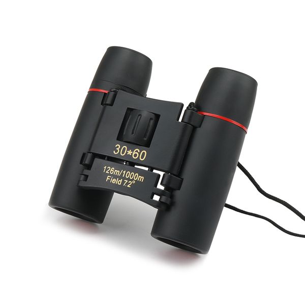 

portable mini 30x60 day and night camping travel vision spotting scope 126m/1000m optical binoculars telescope