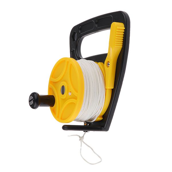 

underwater scuba diving dive wreck reel 150ft line with plastic handle wheel