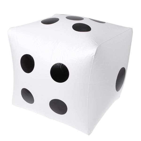 

30cm giant inflatable dice beach garden party game outdoor children kid toy