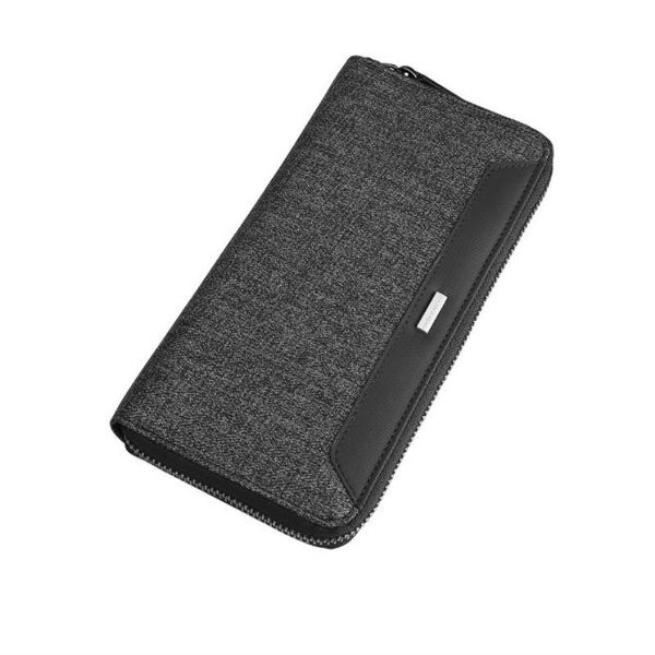 

designer wallet purse new purse long casual style male wallet card holder solid wallet, Red;black