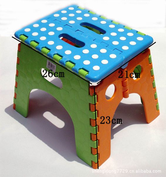 

factory thick plastic folding stool outdoor fishing stool portable travel stool kindergarten