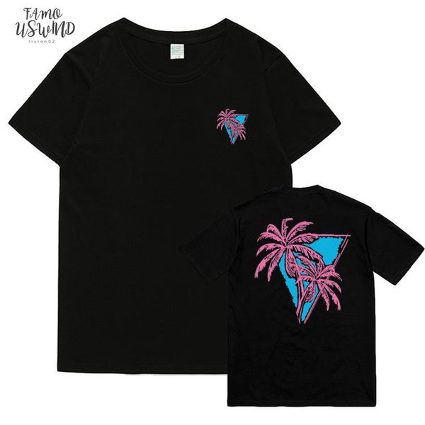 

kpop got7 jb same short cartoon trees printing o neck t shirt fashion short sleeve t shirt lovers loose tees, White