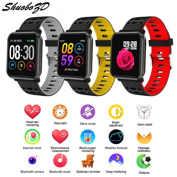 

p11 smart watch men's sports watch n88 heart rate blood pressure multifunctional waterproof bracelet for ios android phone
