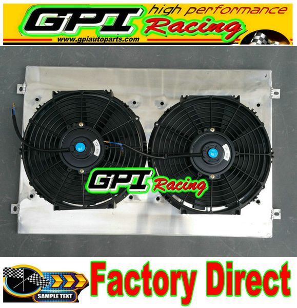 

aluminum radiator shroud + fans for silvia s14 s15 sr20det 240sx 200sx +shroud+fan