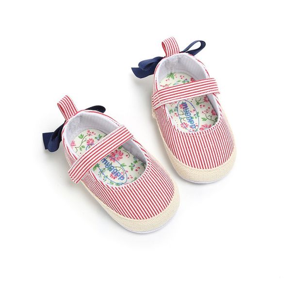 

newborn baby shoes stripe first walker 2020 toddler princess first walkers prewalker shoes bow wholesale