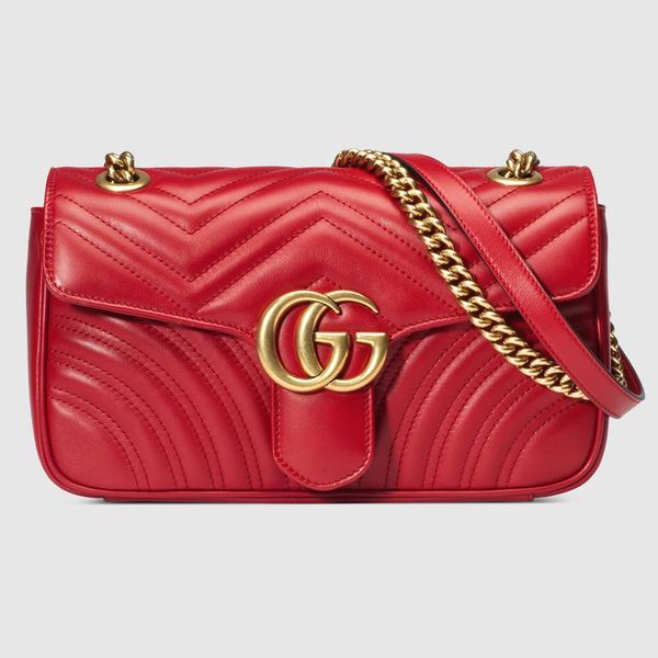 

Marmont houlder bag women luxury chain cro body bag handbag famou de igner houlder bag female me age bag