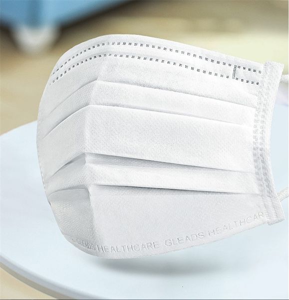 

in stock three layer protective face masks non woven mask masks men women dust proof breathable meltblown cloth mask