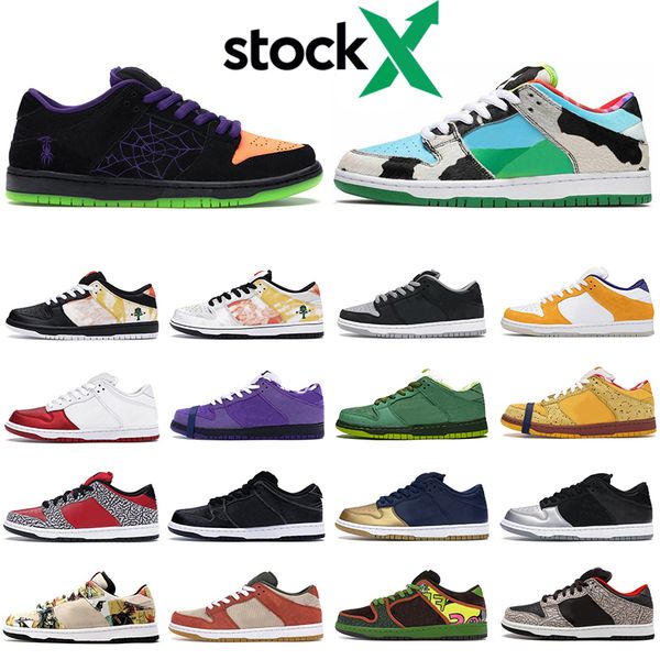 

new ben and jerrys dunk chunky dunky men women fashion skateboard shoes travis scotts viotech paris black cement men sports sneakers